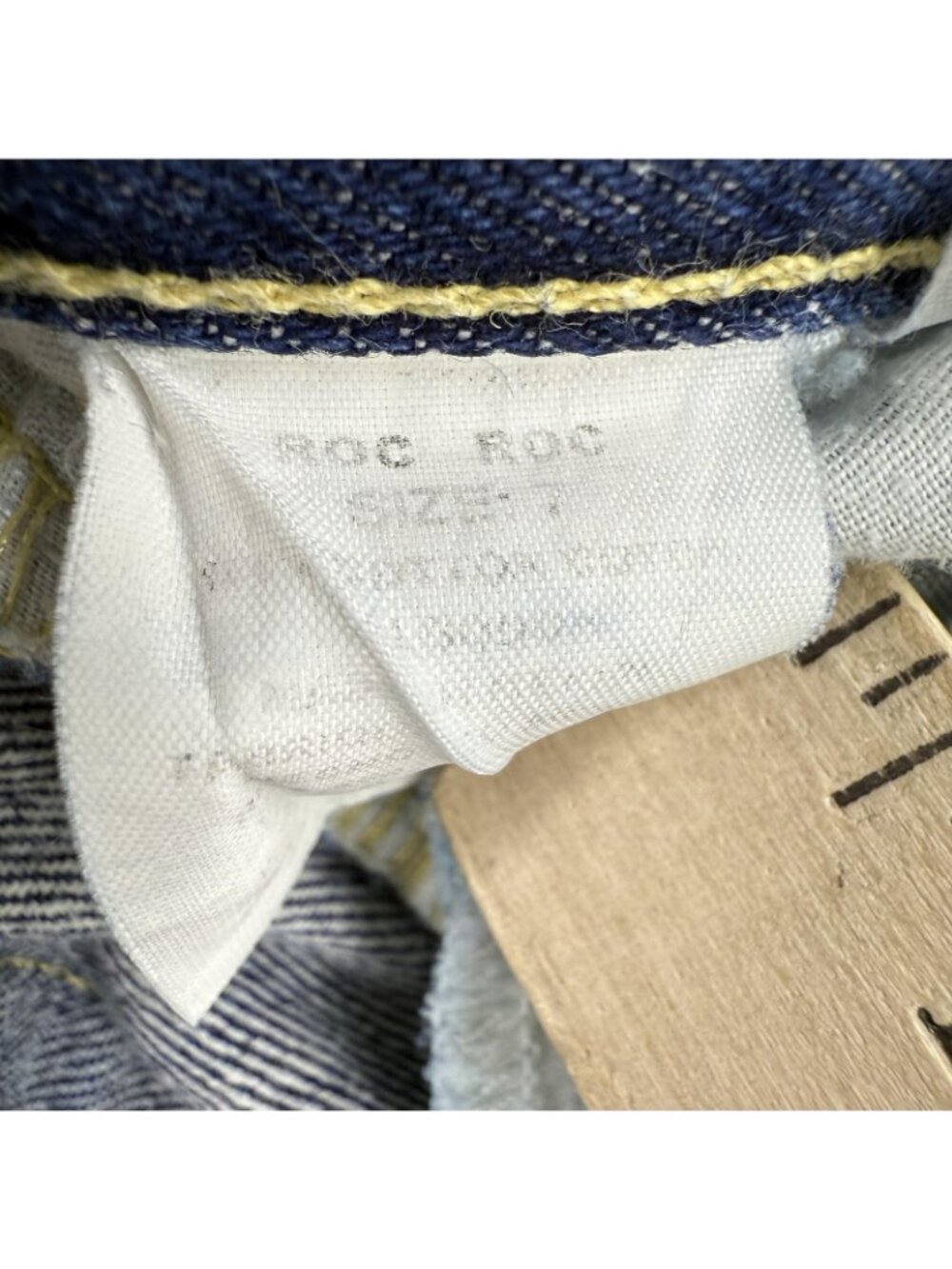 Vintage Tommy Hilfiger Jeans Womens 7 Blue Straight Leg Mid Rise Denim Y2K Flag - Picture 4 of 16